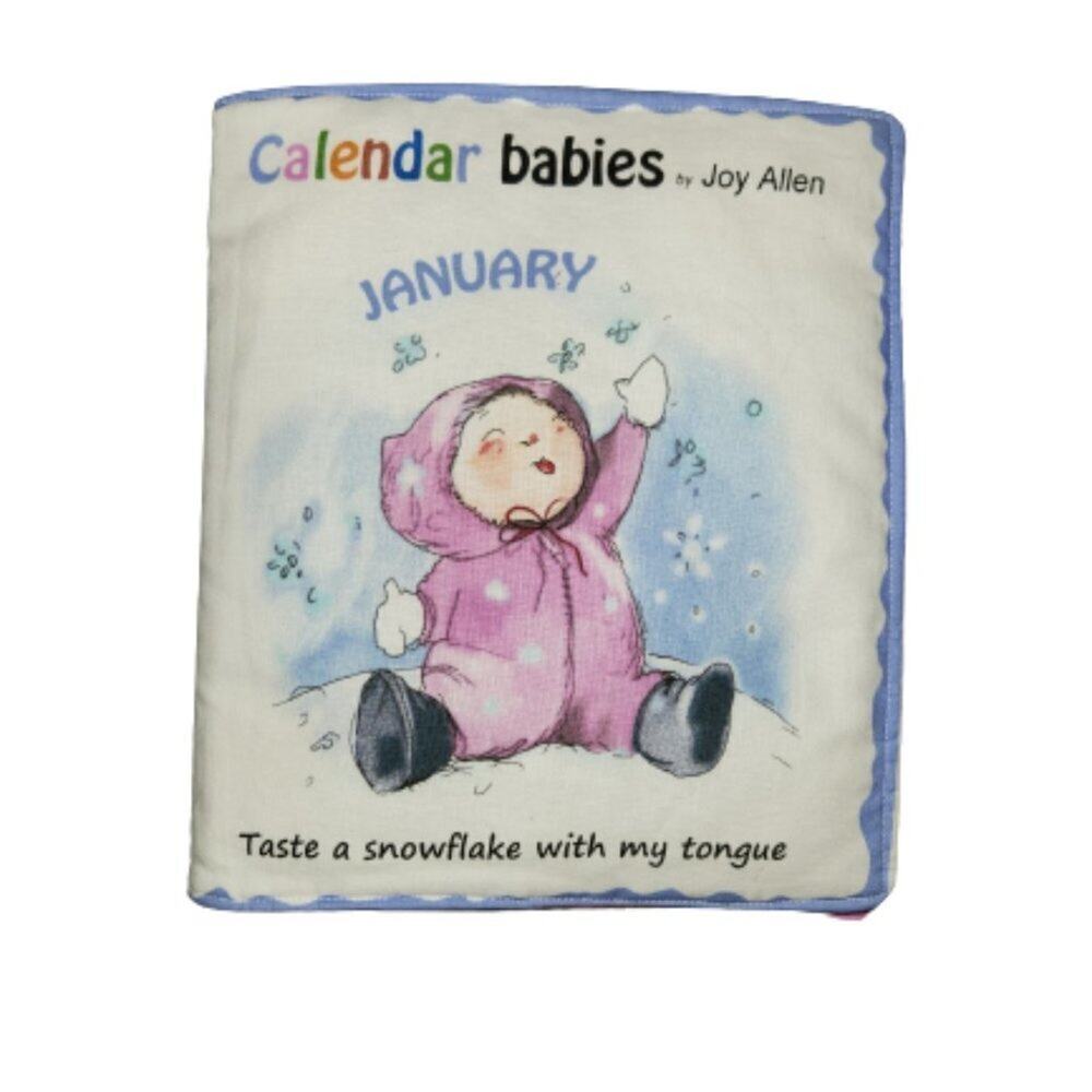 Fabric Soft Book - Calendar Babies by Joy Allen